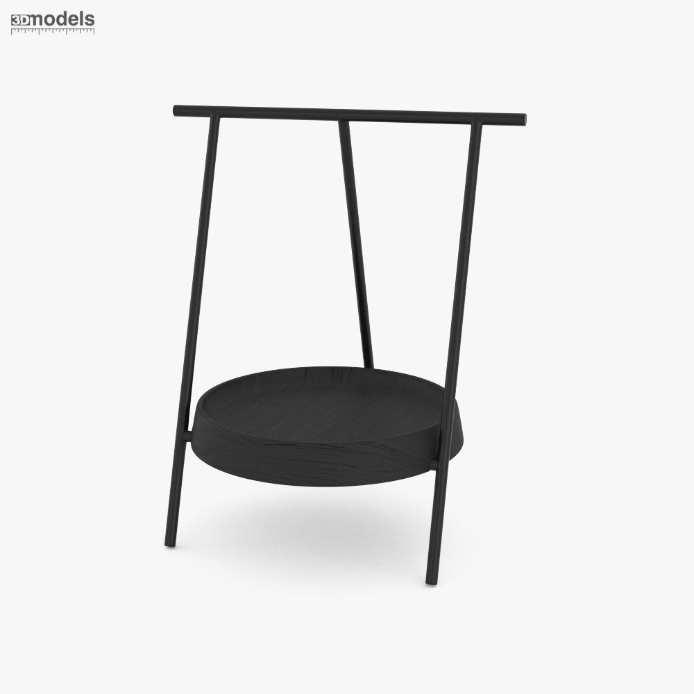 Cappellini Pinch Round Service Table 3D model