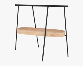 Cappellini Pinch Side Service Table 3D model