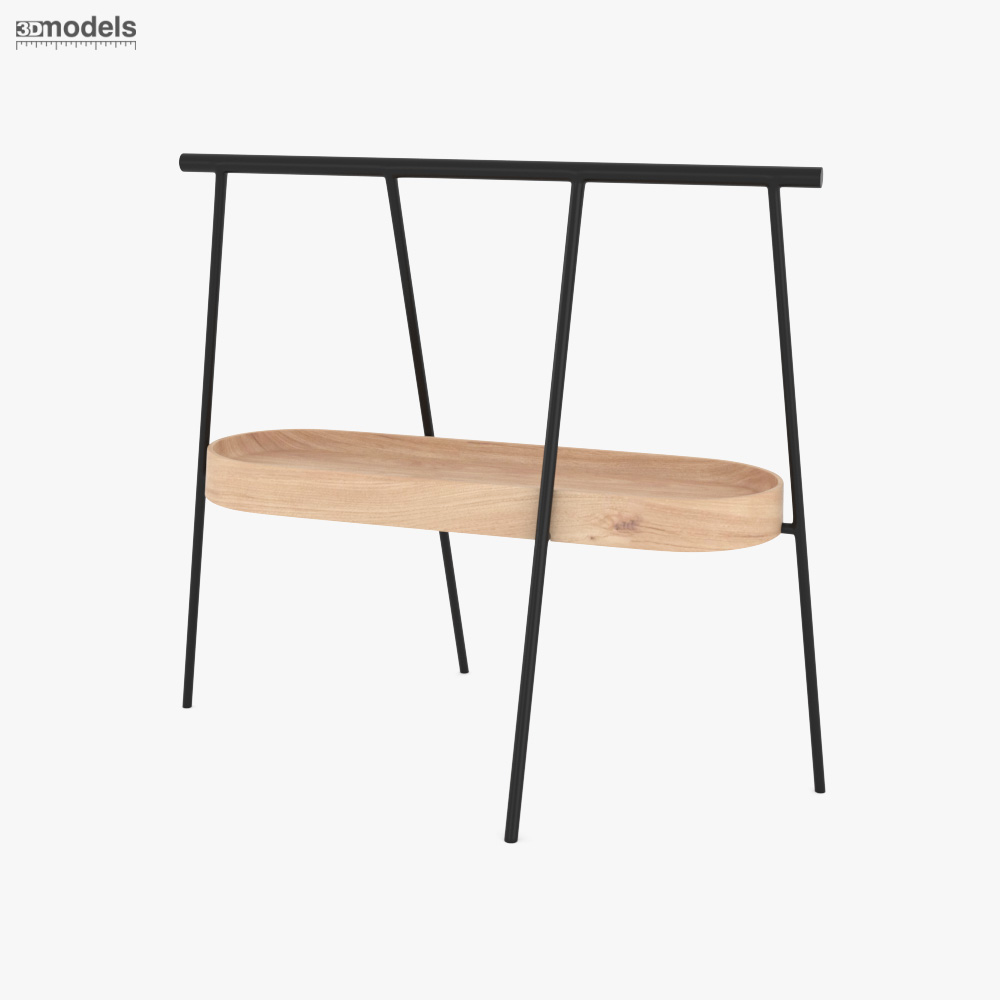 Cappellini Pinch Side Service 테이블 3D 모델 
