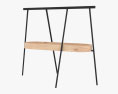 Cappellini Pinch Side Service Table 3d model