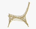 Cappellini Knotted 의자 by Marcel Wanders 3D 모델 