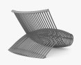 Cappellini Wooden Chair by Marc Newson 3D-Modell