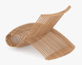 Cappellini Wooden Chair by Marc Newson 3Dモデル