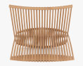 Cappellini Wooden Chair by Marc Newson Modelo 3D