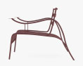 Cappellini Thinking Mans Chair by Jasper Morrison Modello 3D
