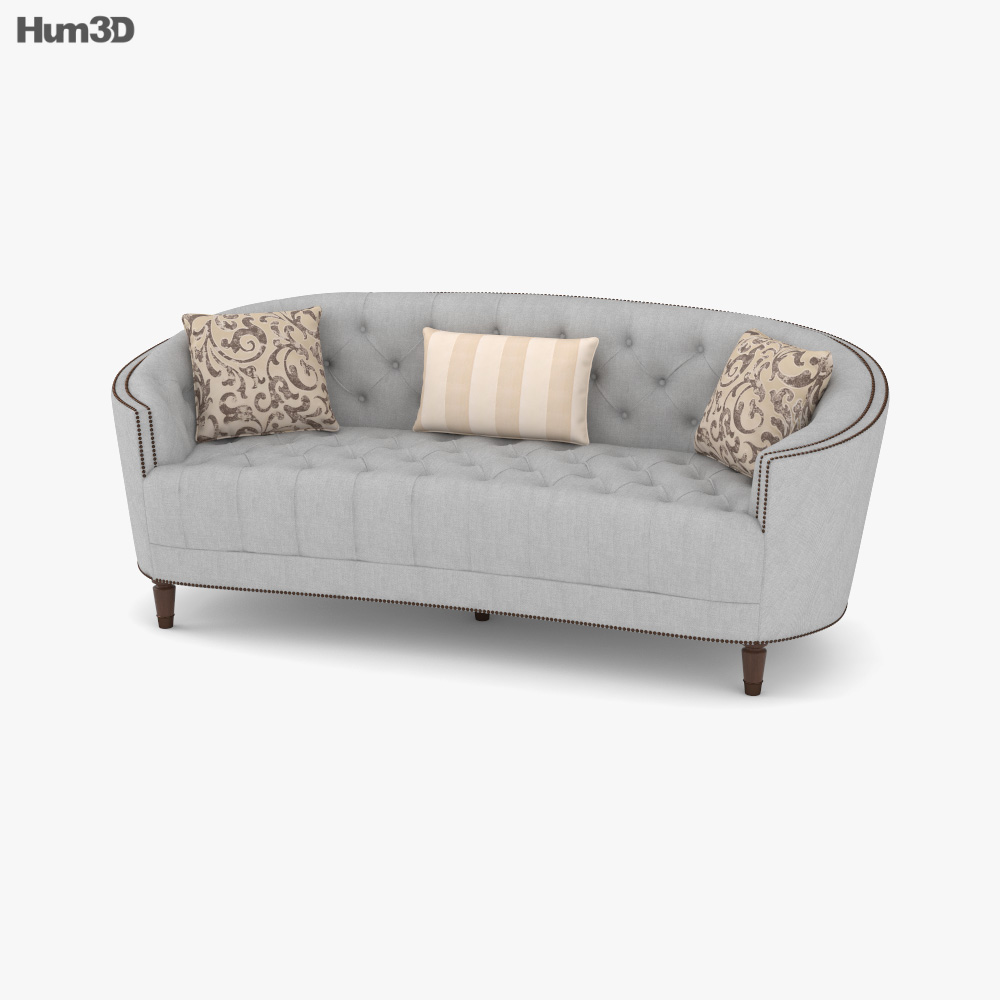 Caracole Classic Elegance Sofa 3D model