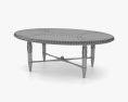 Caracole Everly Oval Cocktail table 3d model