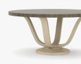 Caracole Round Tavolo da Pranzo Modello 3D