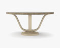 Caracole Round 餐桌 3D模型
