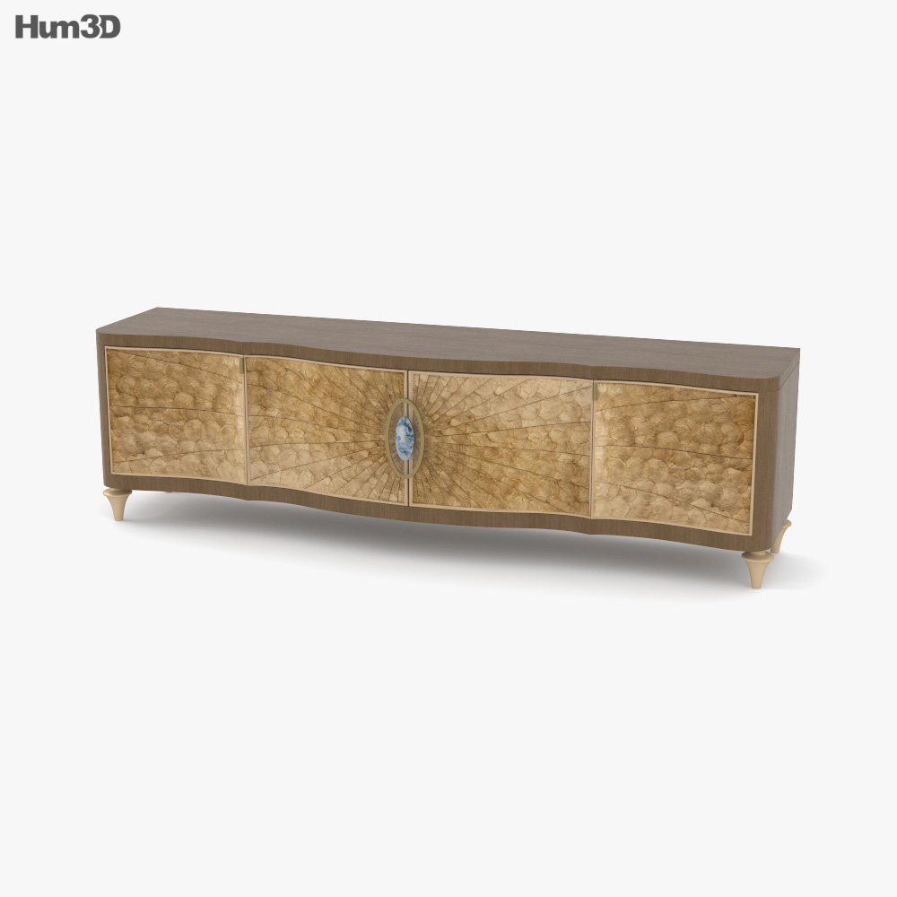 Caracole Shell I View Sideboard 3D 모델 
