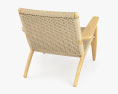 Carl Hansen and Son CH25 Easy チェア 3Dモデル