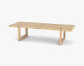 Carl Hansen and Son BMO488 table Bench 3D модель