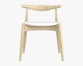 Carl Hansen and Son CH20 Elbow チェア 3Dモデル