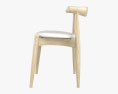 Carl Hansen and Son CH20 Elbow チェア 3Dモデル