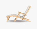 Carl Hansen and Son BM5565 With Footrest Deck chair 3d model