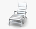 Carl Hansen and Son BM5565 With Footrest Deck chair 3d model