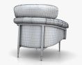 Casa Morgano 肘掛け椅子 3Dモデル