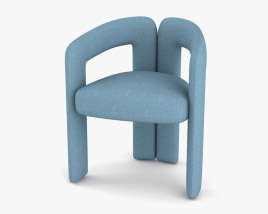 Cassina Dudet Chair 3D model