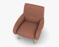 Cassina Lady 肘掛け椅子 3Dモデル