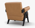 Cassina Capitol Complex 肘掛け椅子 3Dモデル