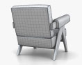 Cassina Capitol Complex 肘掛け椅子 3Dモデル