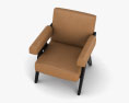 Cassina Capitol Complex 扶手椅 3D模型