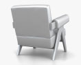 Cassina Capitol Complex 扶手椅 3D模型