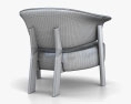 Cassina Back Wing 肘掛け椅子 3Dモデル