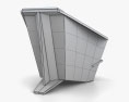 Cassina Taliesin Sessel 3D-Modell