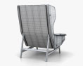 Cassina 877 Lounge chair Modello 3D