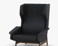 Cassina 877 Lounge chair 3D модель