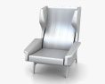 Cassina 877 Cadeira de Lounge Modelo 3d