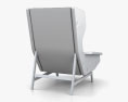 Cassina 877 Lounge chair 3d model