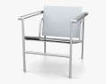 Cassina LC1 Cadeira Modelo 3d