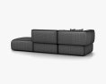 Cassina Bowy Sofa 3D-Modell
