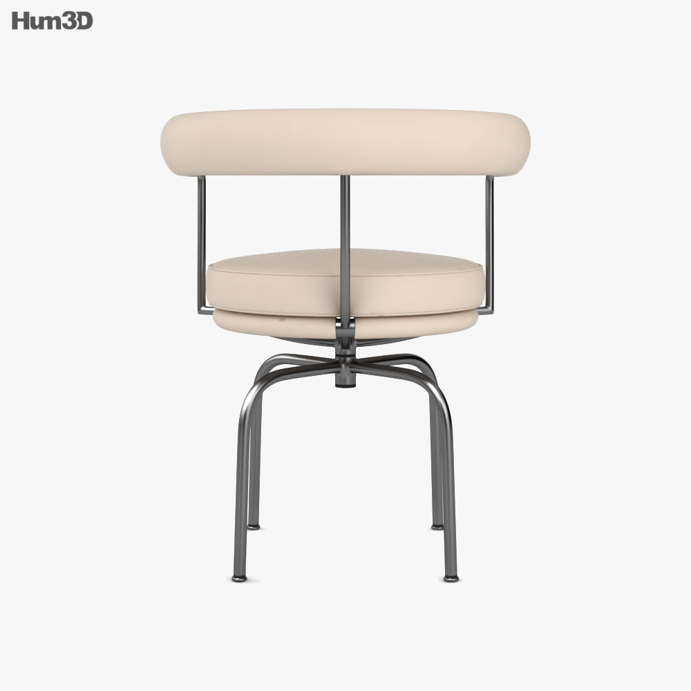 Cassina Charlotte Perriand LC7 Chair 3D model - Download Furniture on