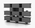 Cassina Nuage Shelf 3D-Modell