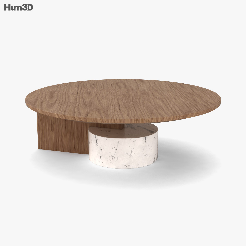 Cassina Sengu Low Table 3D model