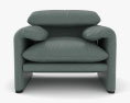 Cassina Maralunga Lounge chair Modelo 3D