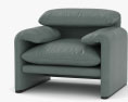 Cassina Maralunga Lounge chair 3d model