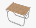 Cassina Le Corbusier LC9 Chair 3d model