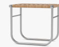 Cassina Le Corbusier LC9 Cadeira Modelo 3d