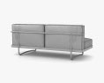 Cassina Le Corbusier LC5 沙发 3D模型
