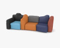 Cassina Cannaregio Modular sofa Modelo 3d