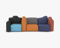 Cassina Cannaregio Modular sofa 3D模型