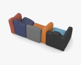 Cassina Cannaregio Modular sofa Modello 3D