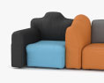 Cassina Cannaregio Modular sofa 3D 모델 