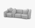 Cassina Cannaregio Modular sofa 3D-Modell