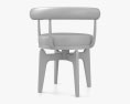Cassina Indochine 528 Chair Modelo 3d