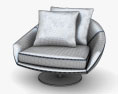 Cassoni Avi Lounge chair Modello 3D